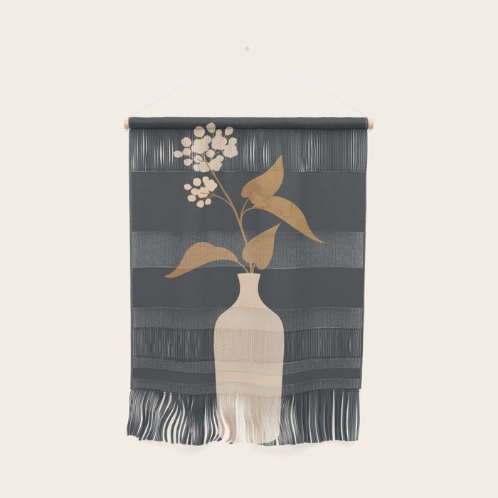 Minimal Abstract Art Vase Flower 4 Wall Hanging Gallery Image 1