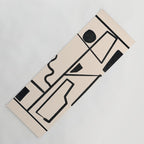 Modern Abstract Minimal Shapes 40 Yoga Mat Gallery Image 1