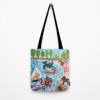 Dogs at Play Tote Bag Gallery Image 2