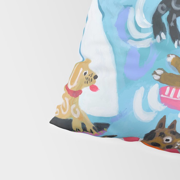 Dogs at Play Pillow Sham Gallery Image 4