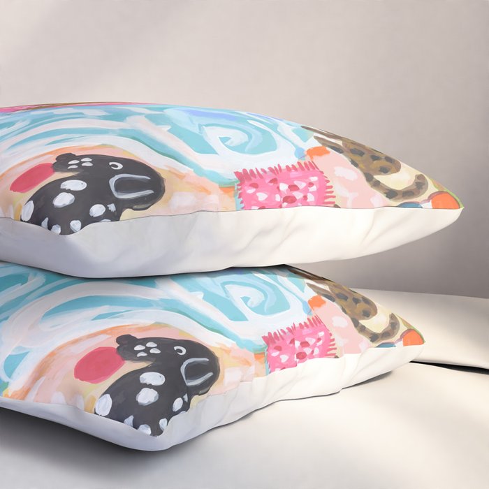 Dogs at Play Pillow Sham Gallery Image 3