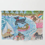 Dogs at Play Wall Hanging Gallery Image 1