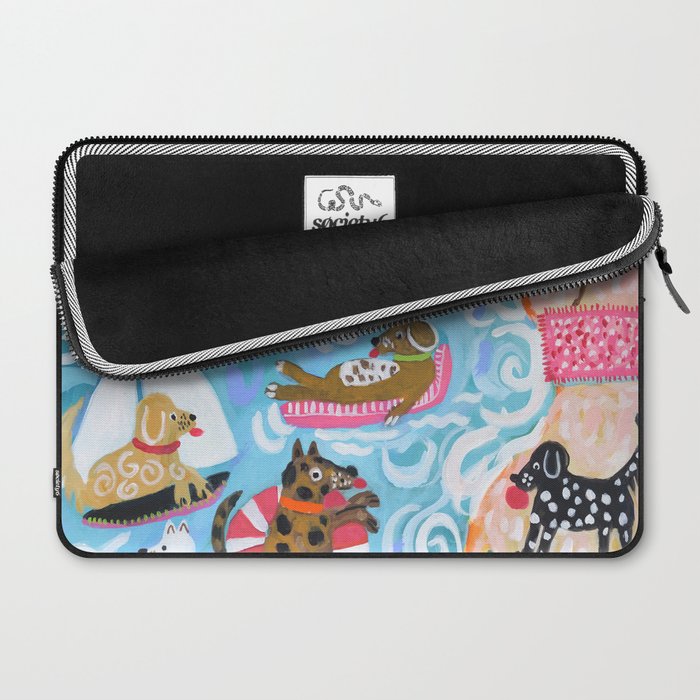 Dogs at Play Laptop Sleeve Gallery Image 2