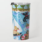 Dogs at Play Travel Mug Gallery Image 3