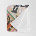 Dogs at Play Throw Blanket Gallery Image 3