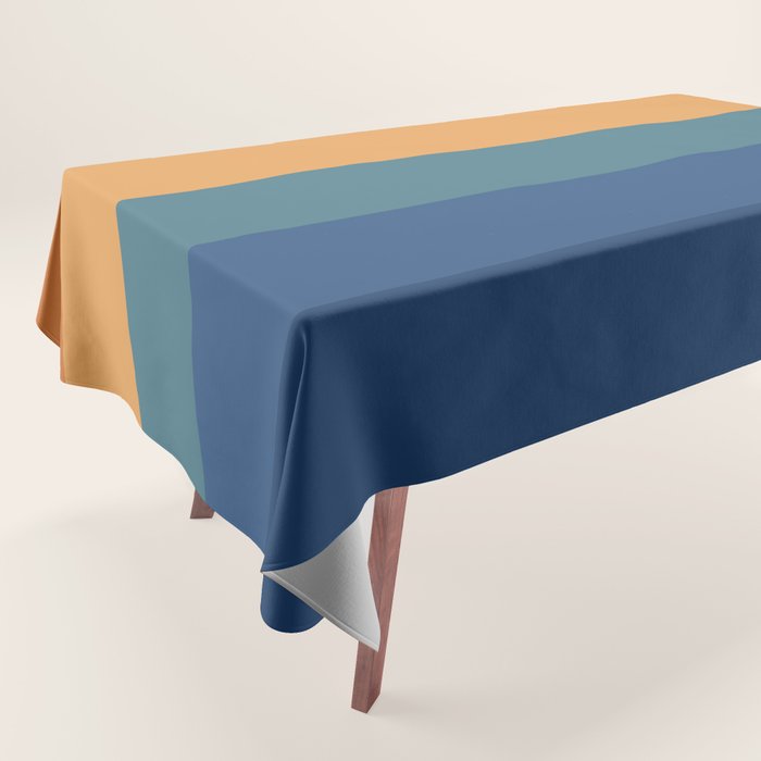70's Retro Sunset Tablecloth Gallery Image 1