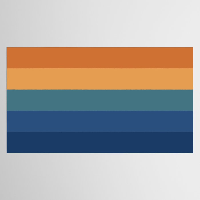 70's Retro Sunset Tablecloth Gallery Image 2