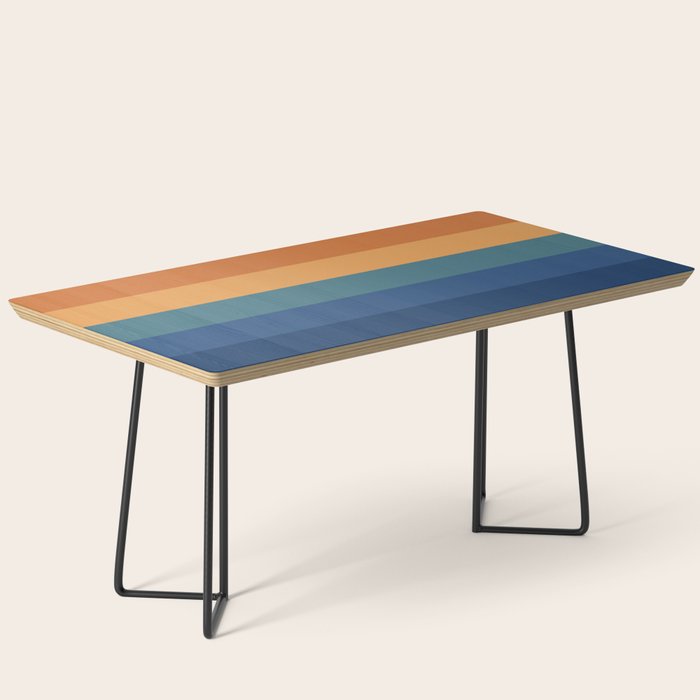 70's Retro Sunset Coffee Table Gallery Image 1