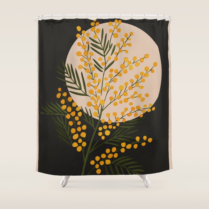 The Mimosa 1 Shower Curtain Gallery Image 1