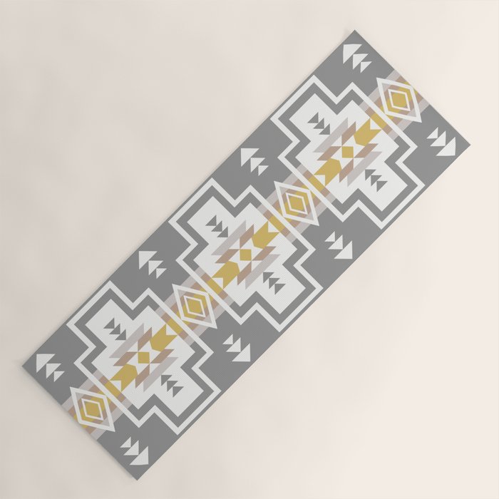 Aztec Stripes Yoga Mat Gallery Image 1