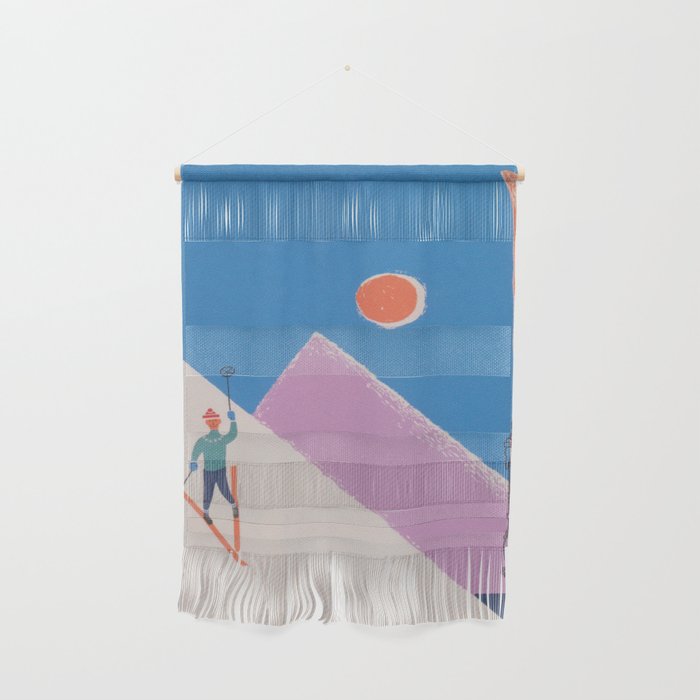 Switzerland Retro Vintage Ski Poster Wall Hanging Gallery Image 1