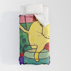 Cat with Red Fish- Henri Matisse Duvet Cover Gallery Image 9