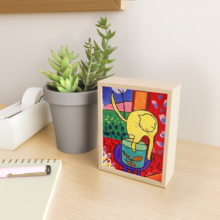 Cat with Red Fish- Henri Matisse Mini Art Print Gallery Image 2