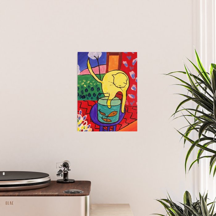 Cat with Red Fish- Henri Matisse Poster Gallery Image 2