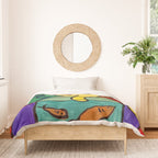 Cat with Red Fish- Henri Matisse Duvet Cover Gallery Image 3