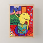 Cat with Red Fish- Henri Matisse Mini Art Print Gallery Image 1