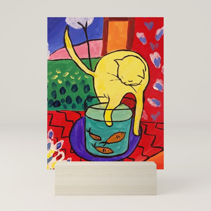 Cat with Red Fish- Henri Matisse Mini Art Print Gallery Image 5