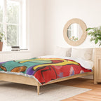 Cat with Red Fish- Henri Matisse Duvet Cover Gallery Image 2