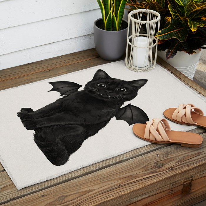 The Dreaded Vampurrr Outdoor Rug Gallery Image 2