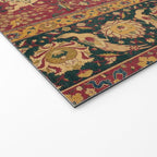 Antique Animal Jungle Persian Oriental Rug Welcome Mat Gallery Image 2