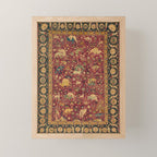 Antique Animal Jungle Persian Oriental Rug Mini Art Print Gallery Image 1
