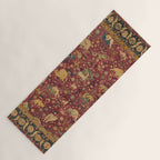 Antique Animal Jungle Persian Oriental Rug Yoga Mat Gallery Image 1