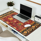 Antique Animal Jungle Persian Oriental Rug Desk Mat Gallery Image 2