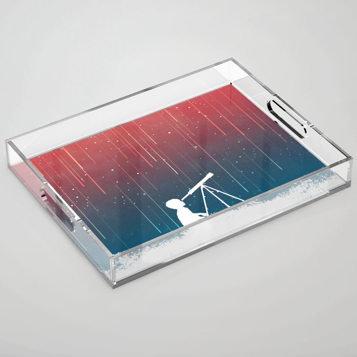 Meteor Rain (light version) Acrylic Tray Gallery Image 1