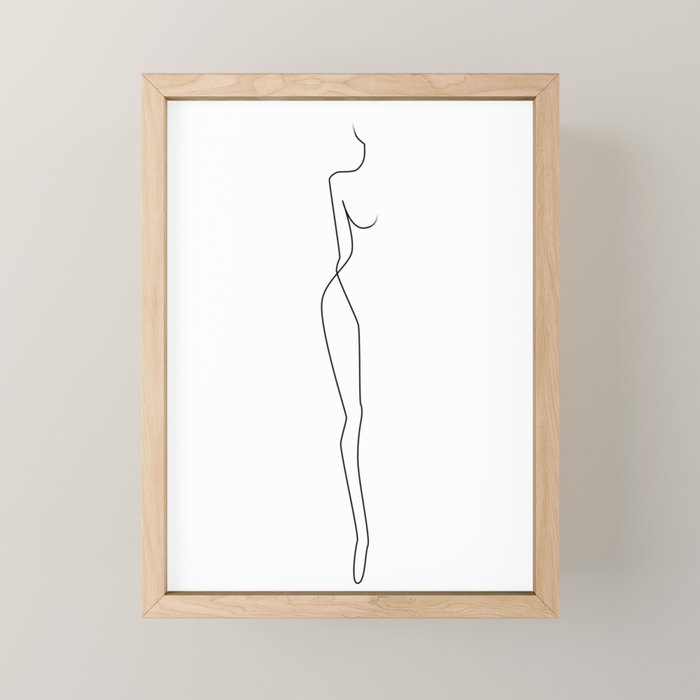 Her Mini Art Print Gallery Image 1