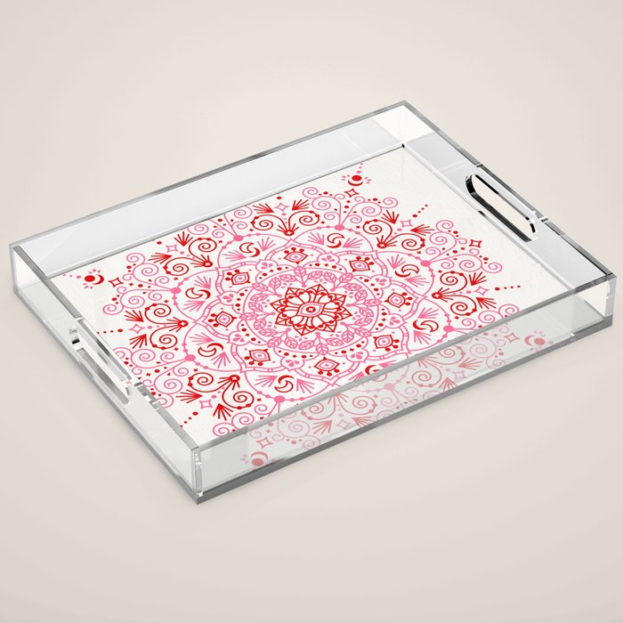 Moroccan Mandala - Valentine Palette Acrylic Tray Gallery Image 1