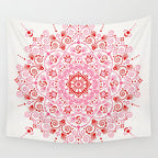 Moroccan Mandala - Valentine Palette Wall Tapestry Gallery Image 4