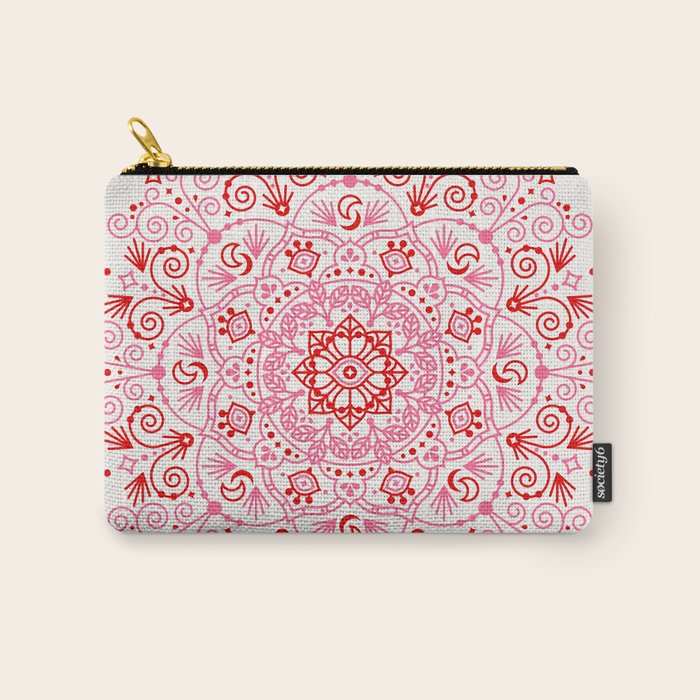 Moroccan Mandala - Valentine Palette Carry All Pouch Gallery Image 1