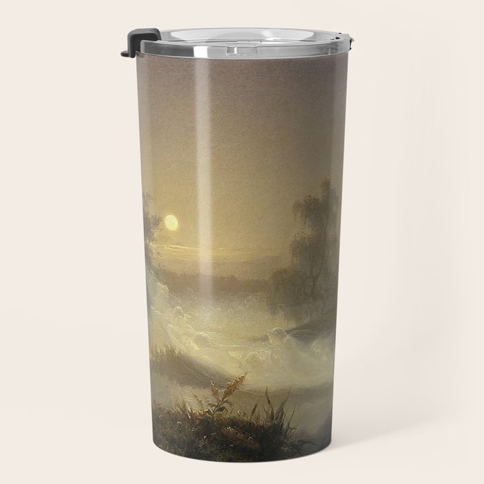 Dancing Fairies - August Malmström  Travel Mug Gallery Image 3