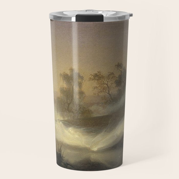 Dancing Fairies - August Malmström  Travel Mug Gallery Image 1