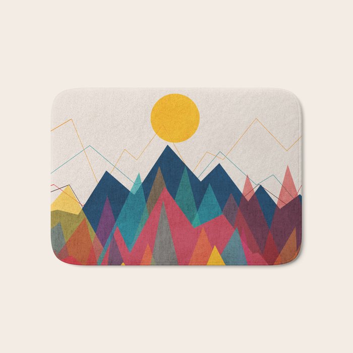 Uphill Battle Bath Mat Gallery Image 1