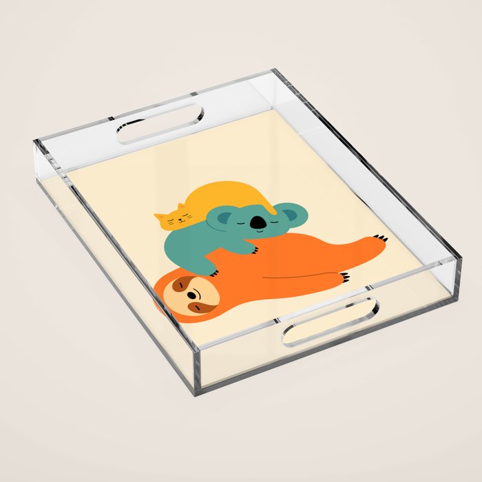 Being Lazy Acrylic Tray Gallery Image 1