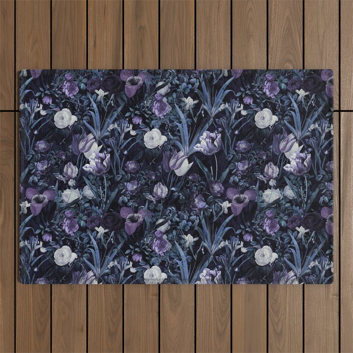 EXOTIC GARDEN - NIGHT XII Outdoor Rug Gallery Image 1