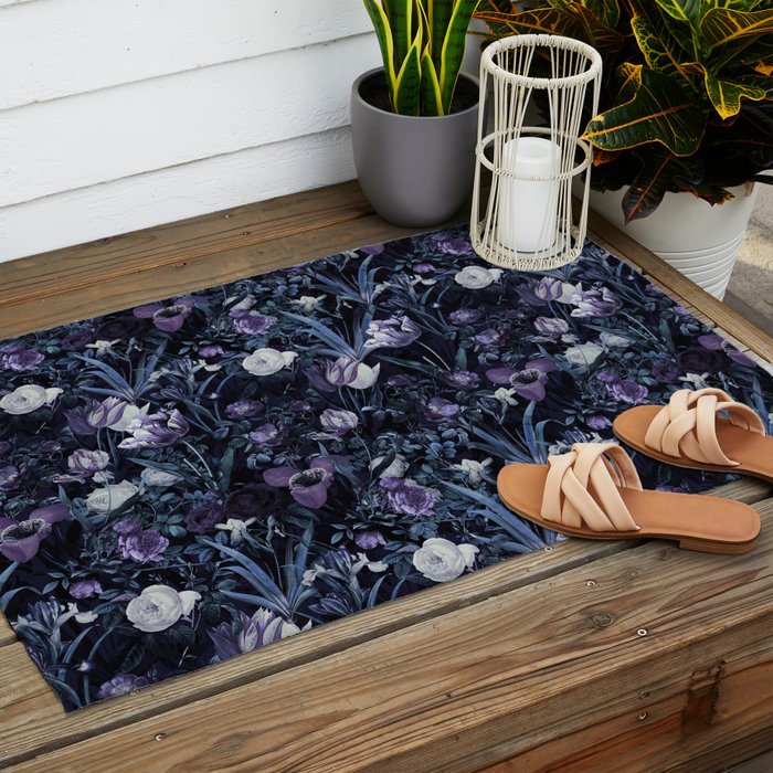 EXOTIC GARDEN - NIGHT XII Outdoor Rug Gallery Image 2