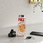 Pasta Lover Club - Italian Spaghetti Illustration Water Bottle Gallery Image 4