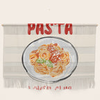 Pasta Lover Club - Italian Spaghetti Illustration Wall Hanging Gallery Image 1