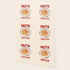 Pasta Lover Club - Italian Spaghetti Illustration Wallpaper Gallery Image 2