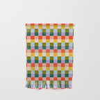 Checkered Rainbow Retro Vibe  Wall Hanging Gallery Image 1