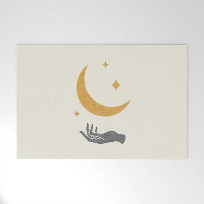 Moonlight Hand Welcome Mat Gallery Image 1