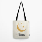 Moonlight Hand Tote Bag Gallery Image 2