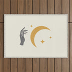 Moonlight Hand Outdoor Rug Gallery Image 1