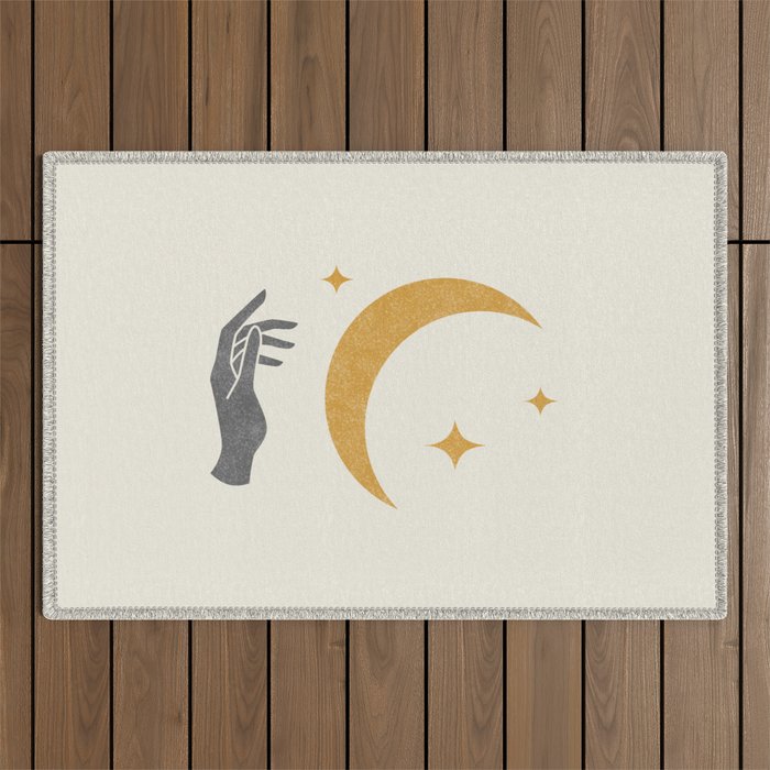 Moonlight Hand Outdoor Rug Gallery Image 1