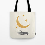 Moonlight Hand Tote Bag Gallery Image 1
