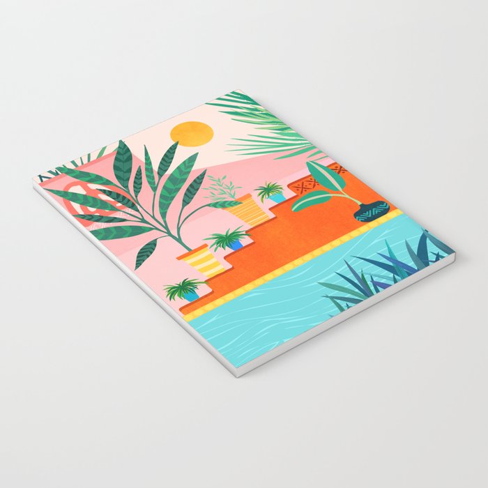 Costa Rica Poolside Landscape Notebook Gallery Image 3