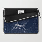 Starry Shark Laptop Sleeve Gallery Image 2