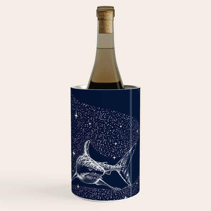 Starry Shark Wine Chiller Gallery Image 1